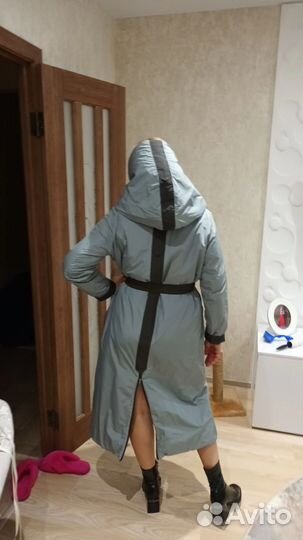 Пальто женское демисезонное 46 48 утепленное