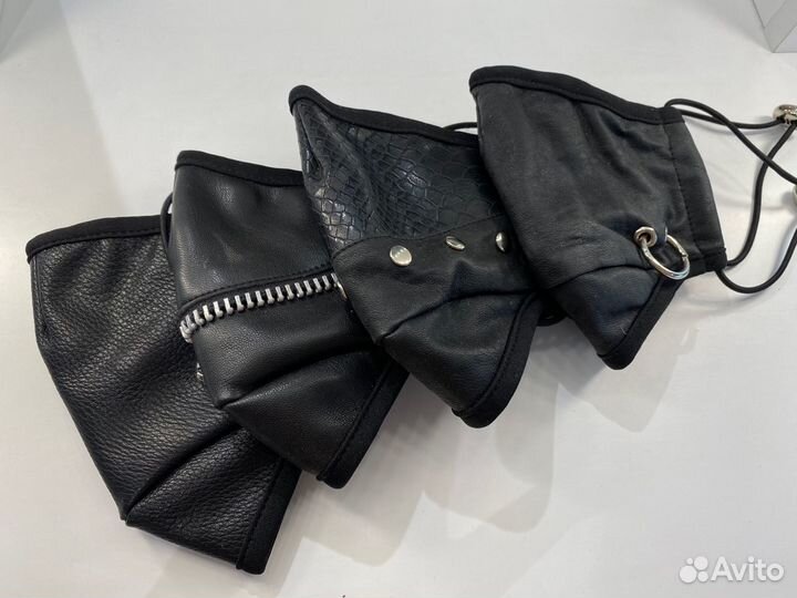 Маска кожаная защитная корейская