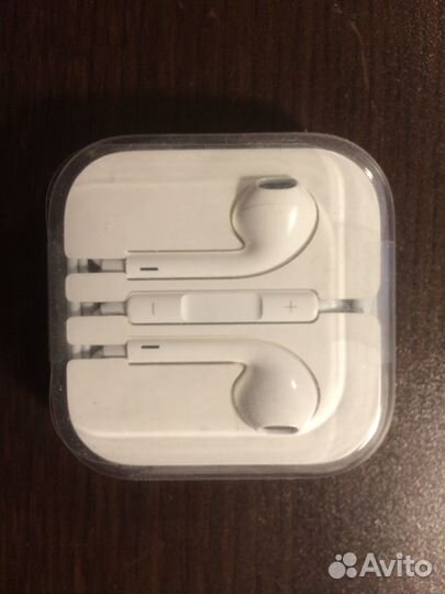 Наушники Apple EarPods проводные новые