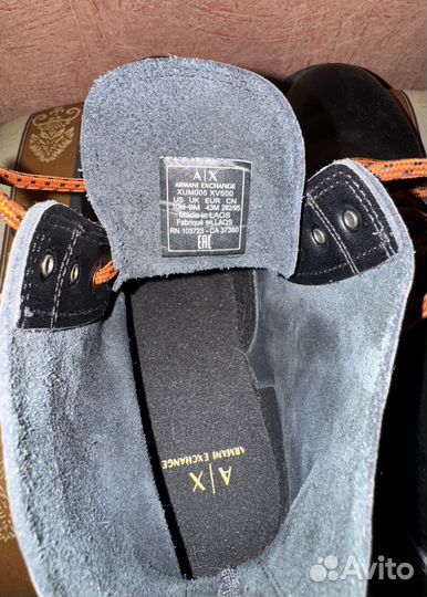 Ботинки Armani Exchange размер 43