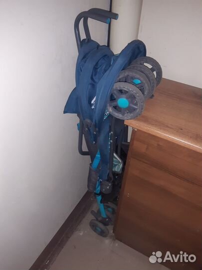 Прогулочная коляска трость бу