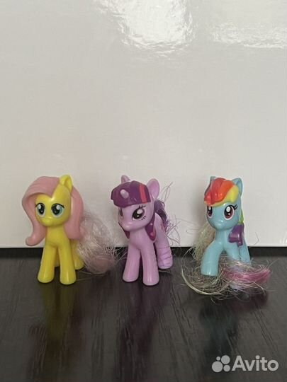 My Little Pony фигурки киндер май литл пони