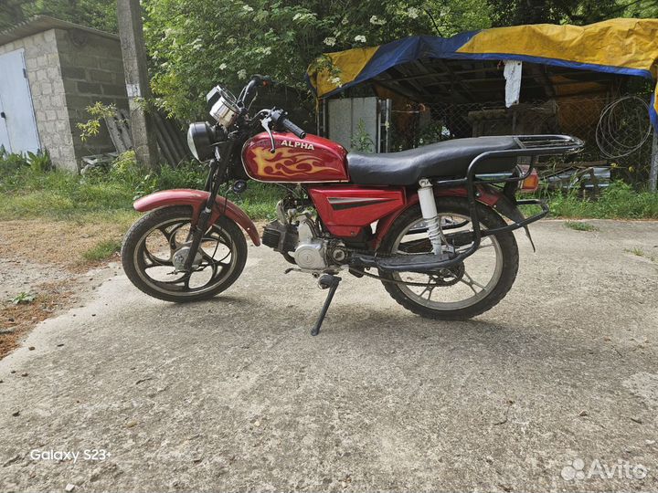 Мотоцикл Альфа 110