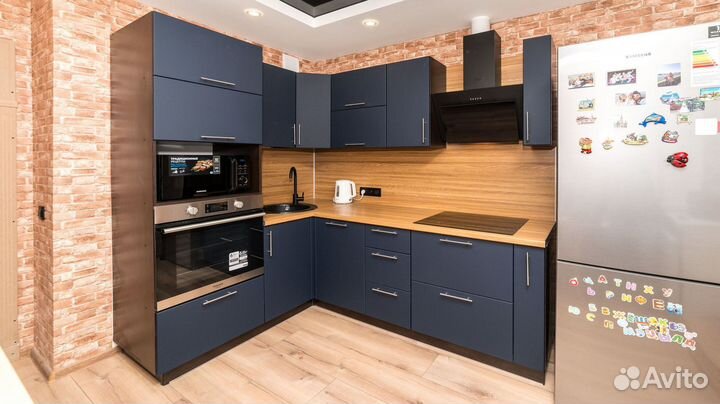 Кухня Орио угловая и прямая