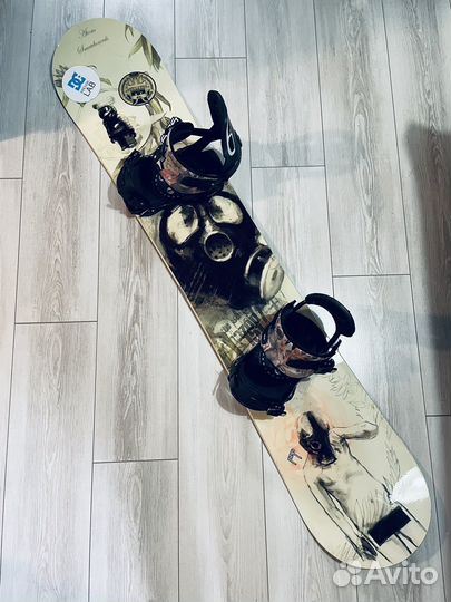 Сноуборд комплект Atom 151 + крепления