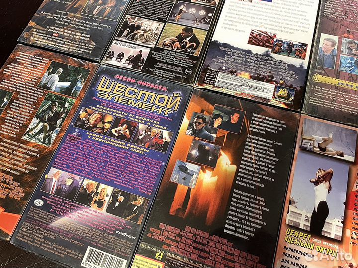 Видеокассеты с к/ф ассортимент (VHS)