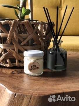 Соевые свечи в дереве дорогие ароматы