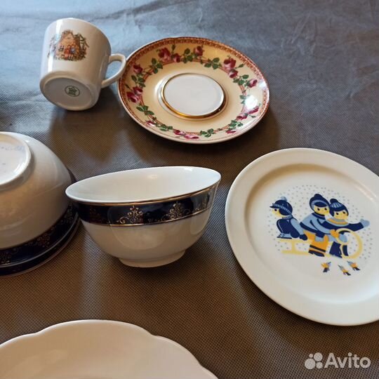 Фарфор Дулево, лфз, Вербилки, германия