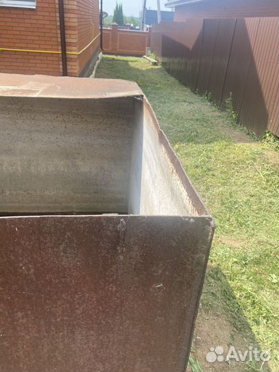 Бак для воды металлический