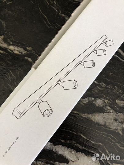 Потолочная шина bave 5-spots IKEA