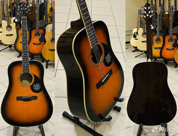 Гитара акустическая массив greg bennett GD100S/VS