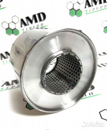 Пламегаситель 120-100 при удалении катализатора