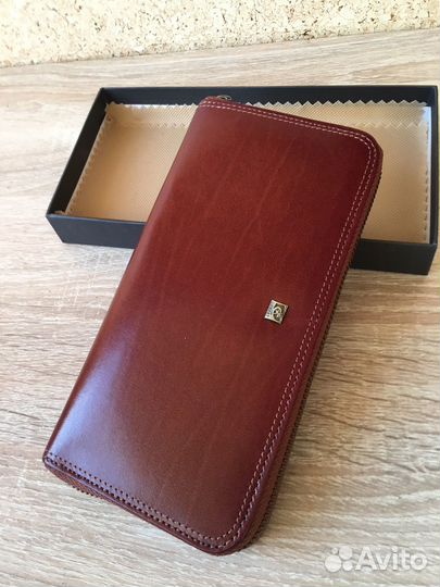 Кошелёк портмоне из натуральной кожи