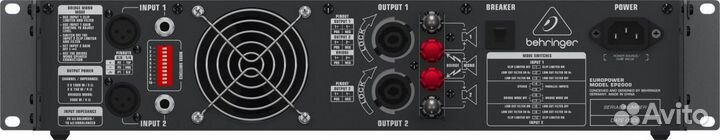 Усилитель мощности Behringer EP2000, EPQ1200