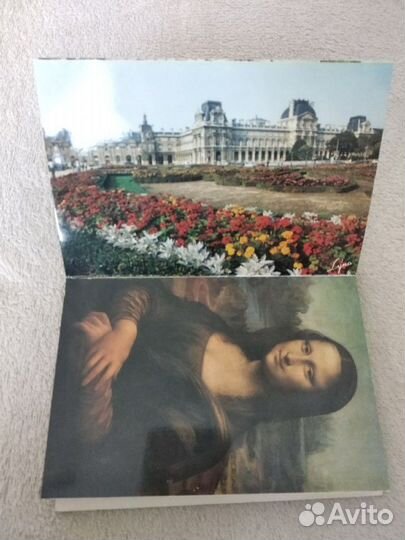 Буклет из 18 открыток Париж