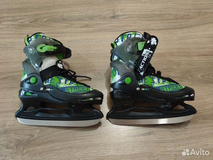 Коньки детские раздвижные 30 31 32 33