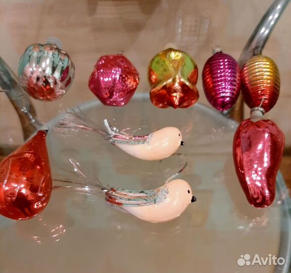 Елочные игрушки СССР