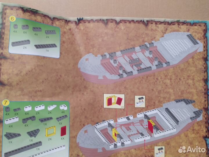 Конструктор Brick, серия пираты