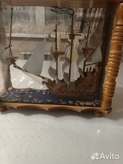 Парусник ручная работа