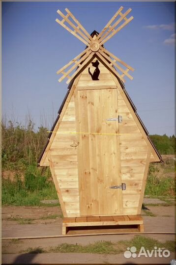 Дачный туалет с установкой JWL462