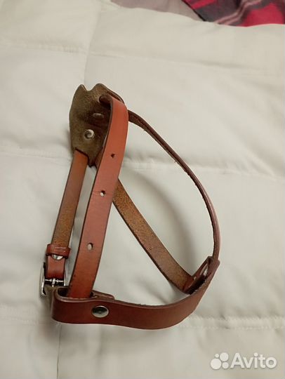 Шлейка натуральная кожа