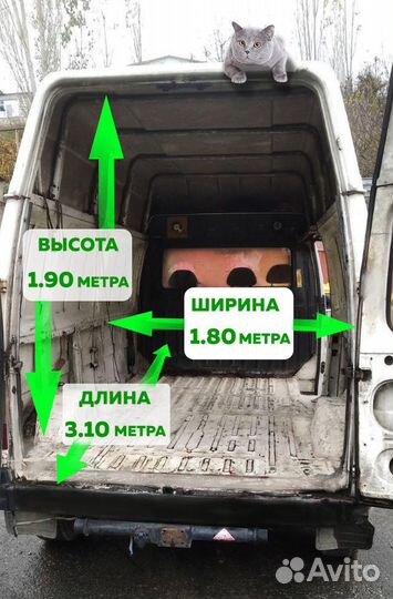 Грузоперевозки до 2 тонн