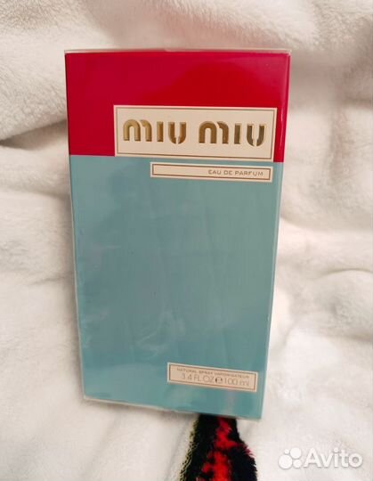 Парфюм miu miu (Prada) 100 ml. Оригинал. Франция