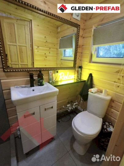 Модульный дом для глэмпинга с отделкой