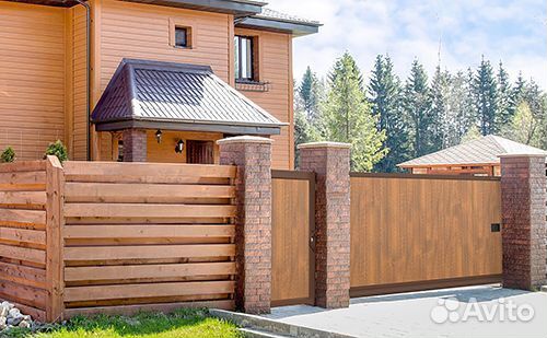 Отканые ворота от производидтеля