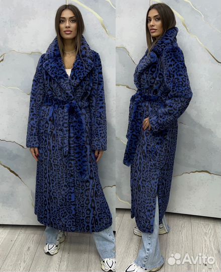 Шуба экомех норка