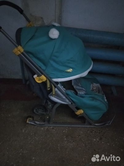Санки коляска ника