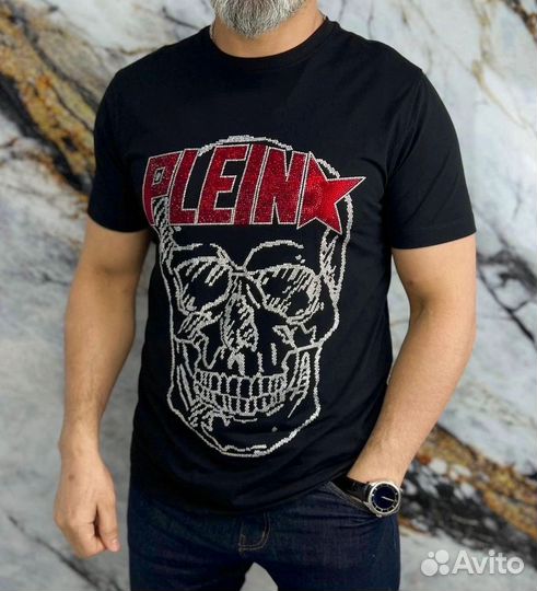 Мужская футболка Phillip Plein 2 цвета