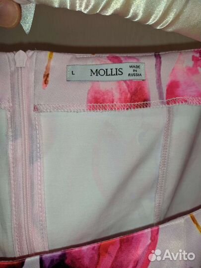 Платье с цветочным принтом