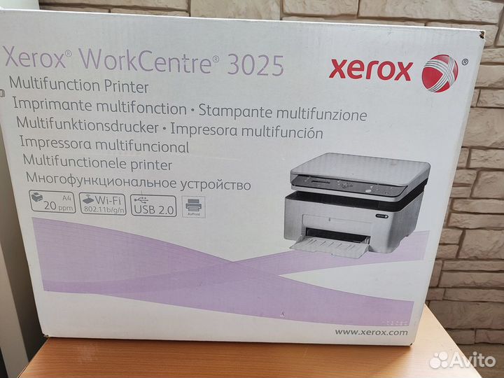 Принтер лазерный мфу xerox 3025