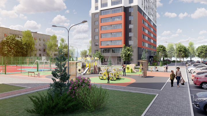 2-к. квартира, 55,6 м², 24/26 эт.