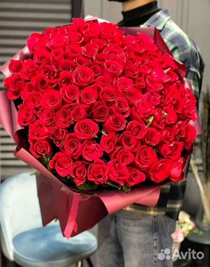 Высокие розы