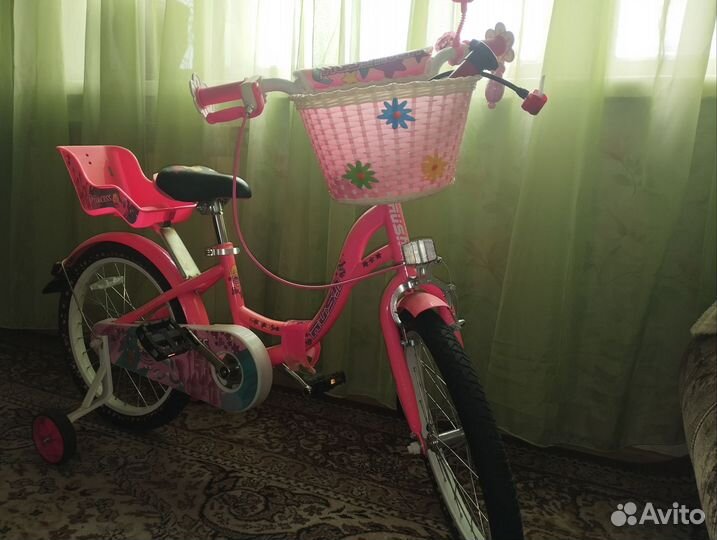 Детский велосипед для девочки 16