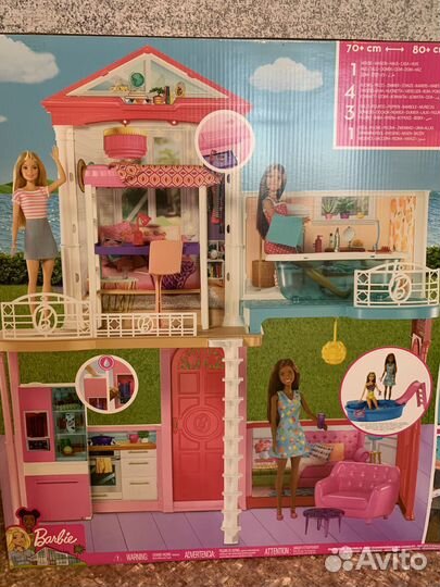 Домик для кукол Барби