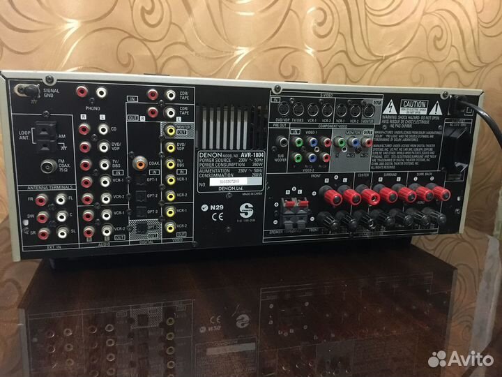 AV ресивер denon AVR-1804