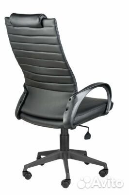 Кресло Квест ультра. Экокожа черный
