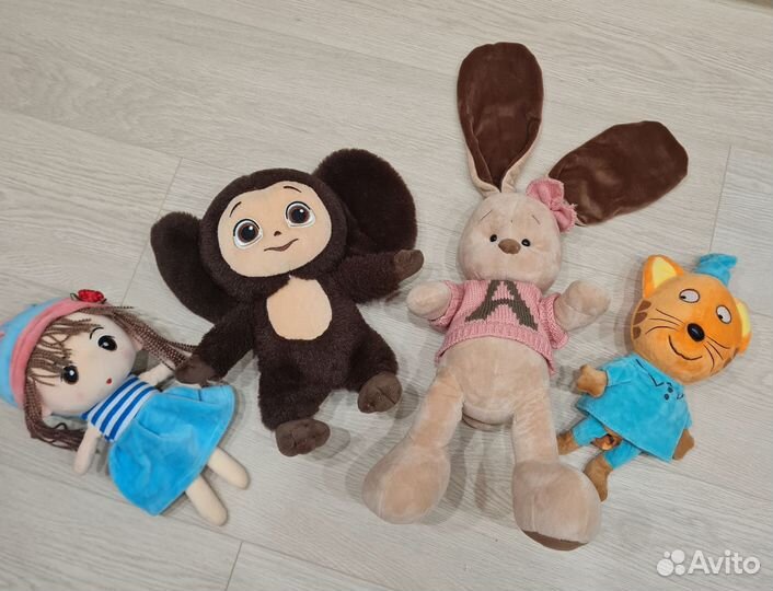 Игрушки мягкие новые