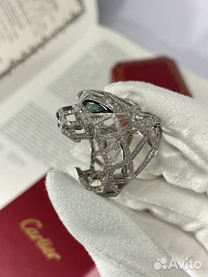 Cartier panthere кольцо пантера