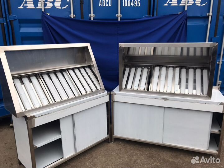 Зонты вытяжные из нержавейки различных размеров