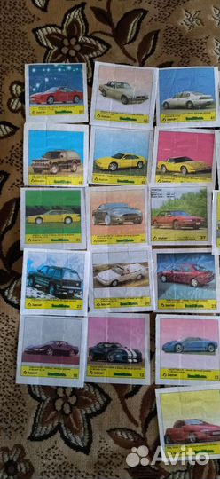 Вкладыши от жвачек beycan