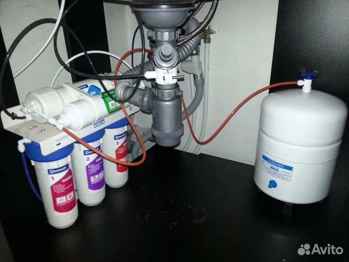 Установка, замена и ремонт фильтров для воды