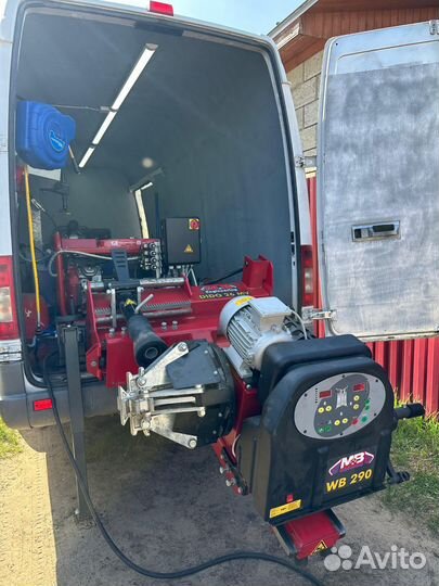 Выездной грузовой шиномонтаж 24