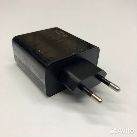 Сетевой адаптер 120W 2USB+3type-c F002 черный