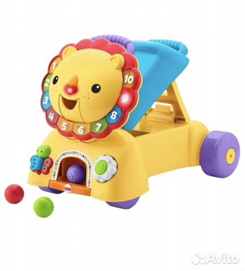 Каталка-толокар Fisher-Price Львенок