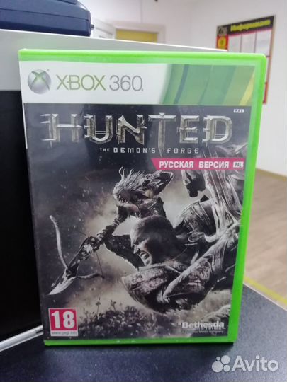 Игровой диск Hunted the Demon's Forge