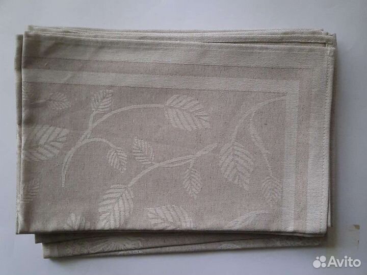 Полотенца кухонные новые лен поштучно